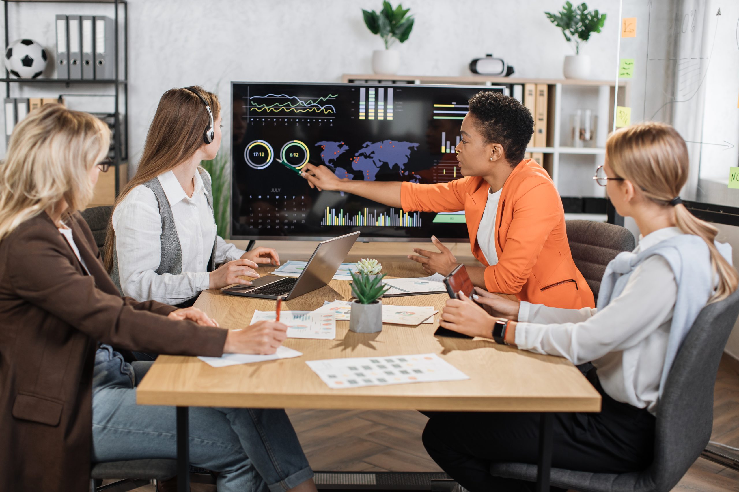 remote finance team